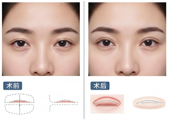 五、杨小顺双眼皮修复实例：显微技术闭眼无痕