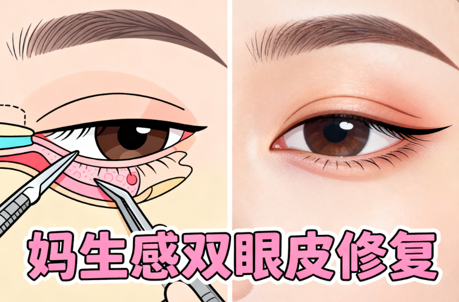 上海刘仁辉修复双眼皮怎么样？5000+案例支撑，肉条感修复成功率高达90%