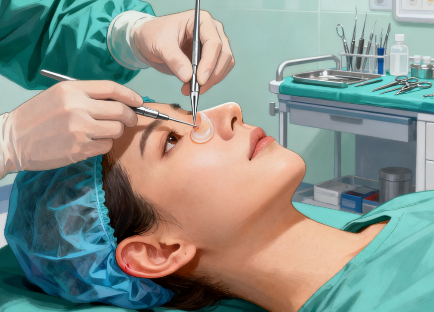 五、呼市闫小林双眼皮手术：无痕技术与术后确保机制